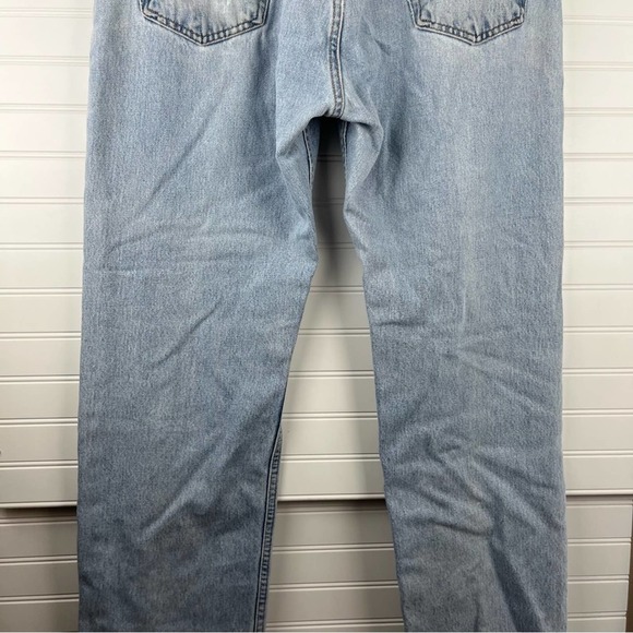 Vintage Levi’s Light Wash 505 Regular Fit Straight Leg Denim Jeans W36 L32 - Picture 9 of 10